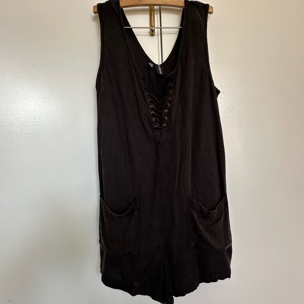 Element Acid Wash Romper
